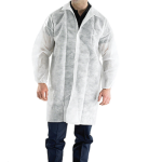 Cover - Visitor Coat  PP, SMS, Microporous - Image 2